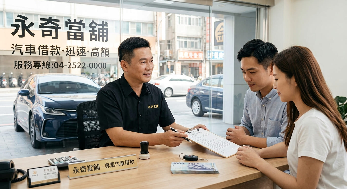 汽車借款找融資還是當舖？兩者優缺點與利息完整比較！