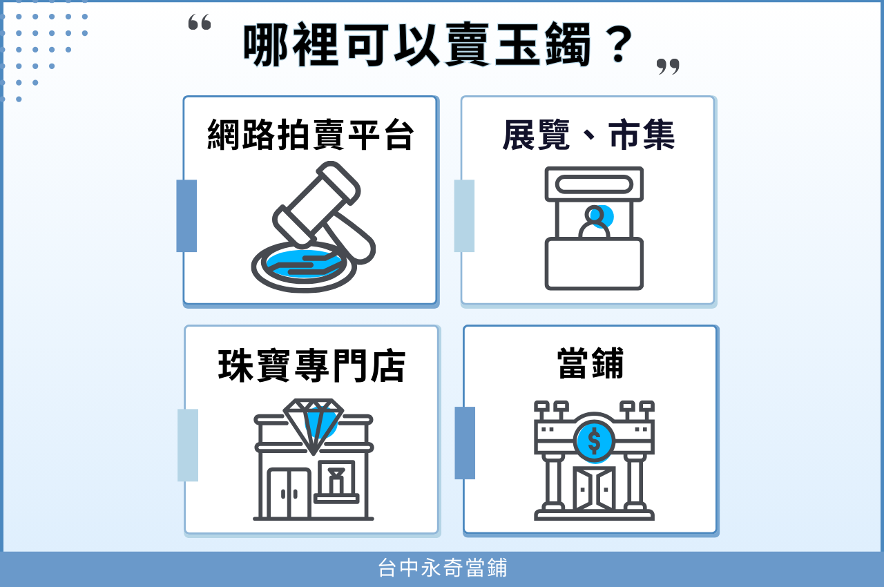 銀樓有收玉嗎？除了銀樓，還有哪裡可以賣玉鐲？