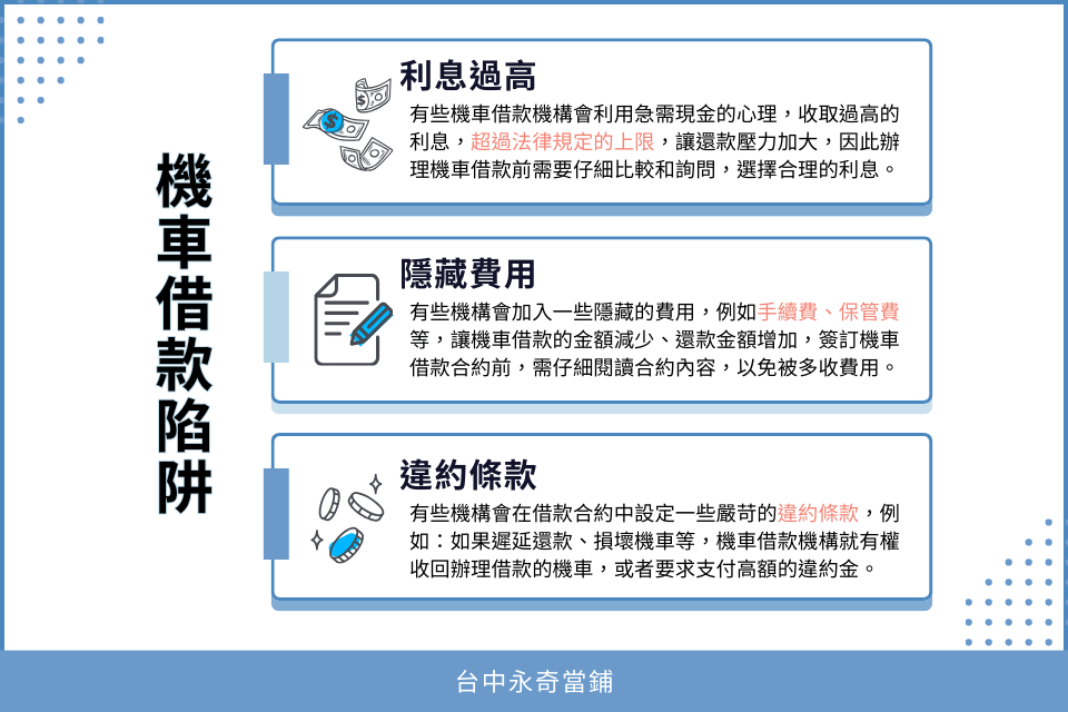 機車借款陷阱要注意